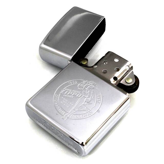 絶版/ヴィンテージ Zippo ジッポー 中古 1992年製造1932-1937 5th Year