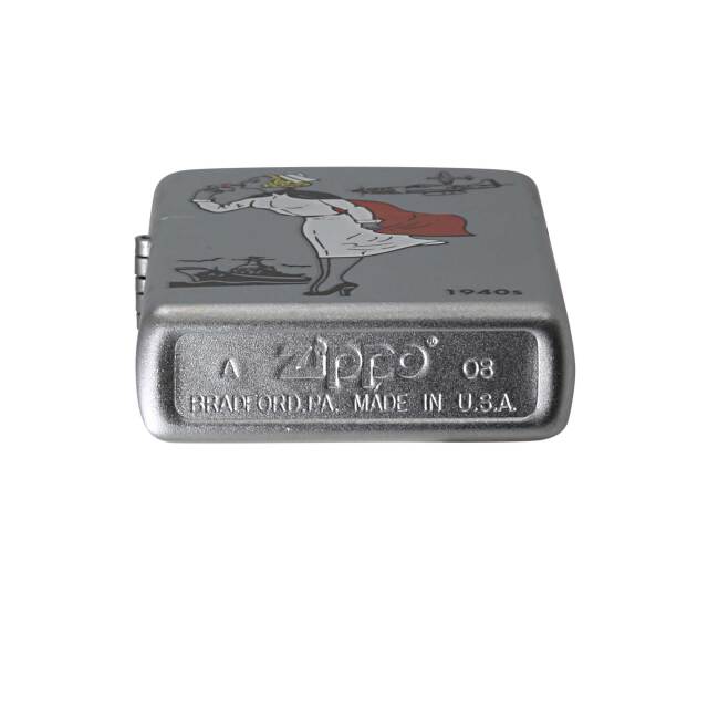 絶版/ヴィンテージ Zippo ジッポー 中古 2008年製造Windy Girl 1940s