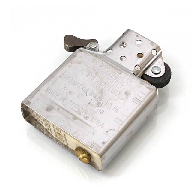絶版/ヴィンテージ Zippo ジッポー 中古 2008年製造Windy Girl 1940s