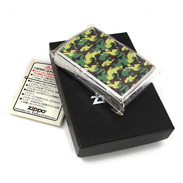 絶版/ヴィンテージ Zippo ジッポー 中古 2005年製造迷彩