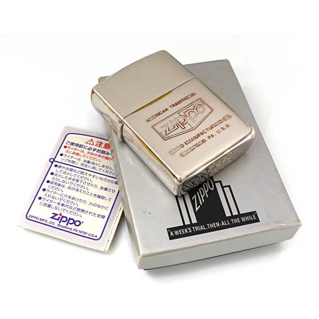 絶版/ヴィンテージ Zippo ジッポー 中古 1991年製造AMERICAN