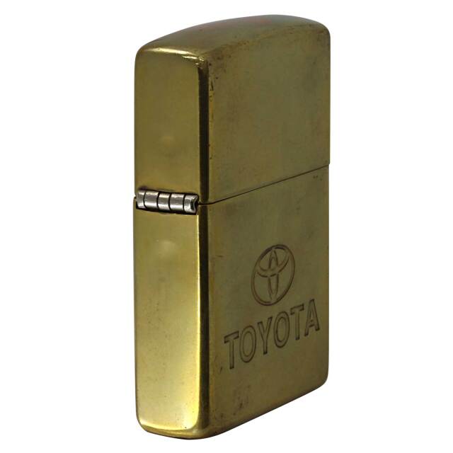 １９９９年　トヨタｂB　メタル貼り　非売品　アンティークZIPPO 絶版/ヴィンテージ Zippo ジッポー 中古 2000年製造TOYOTA トヨタ