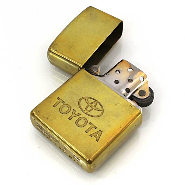 絶版/ヴィンテージ Zippo ジッポー 中古 2000年製造TOYOTA トヨタ