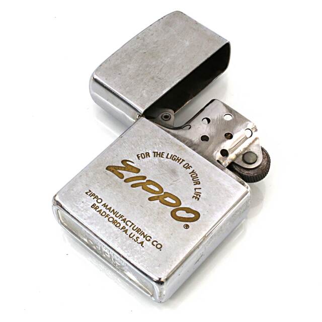 絶版/ヴィンテージ Zippo ジッポー 中古 1982年製造ZIPPO LOGO FOR THE