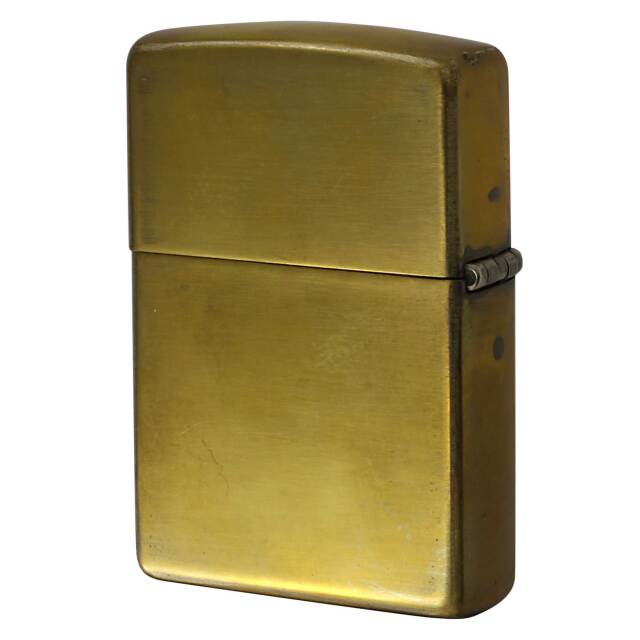 絶版/ヴィンテージ Zippo ジッポー 中古 2002年製造PLATING STYLE