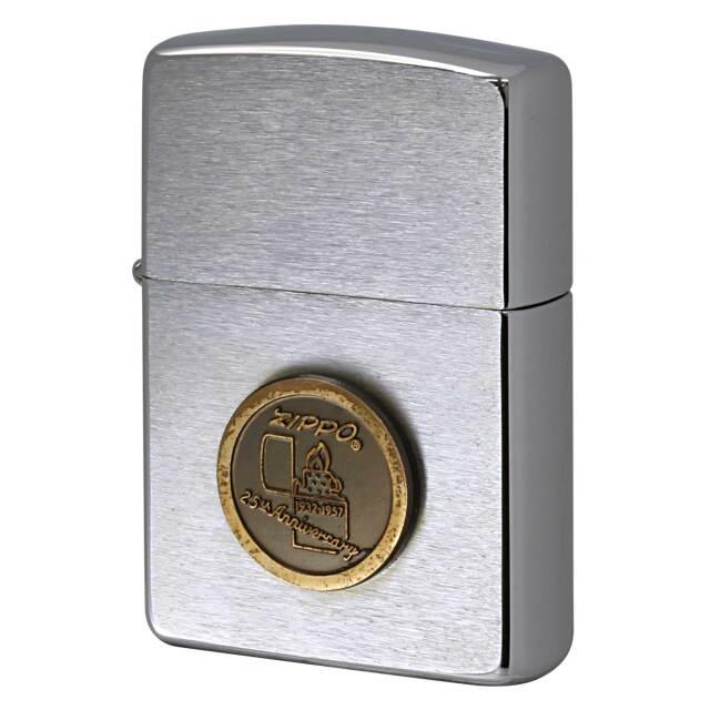 絶版/ヴィンテージ Zippo ジッポー 中古 1995年製造25th Anniversary