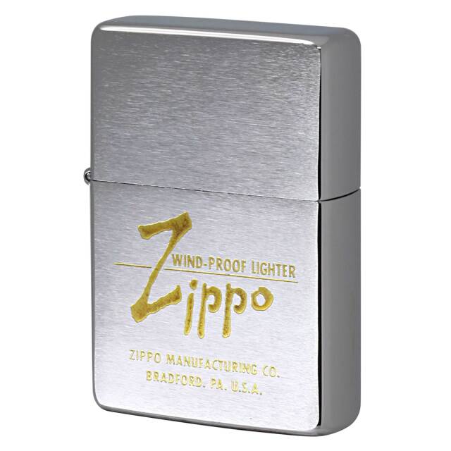 絶版/ヴィンテージ Zippo ジッポー 中古 1992年製造 1937レプリカ Zippo Logo ジッポ ロゴ  [S]ほぼ新品同様