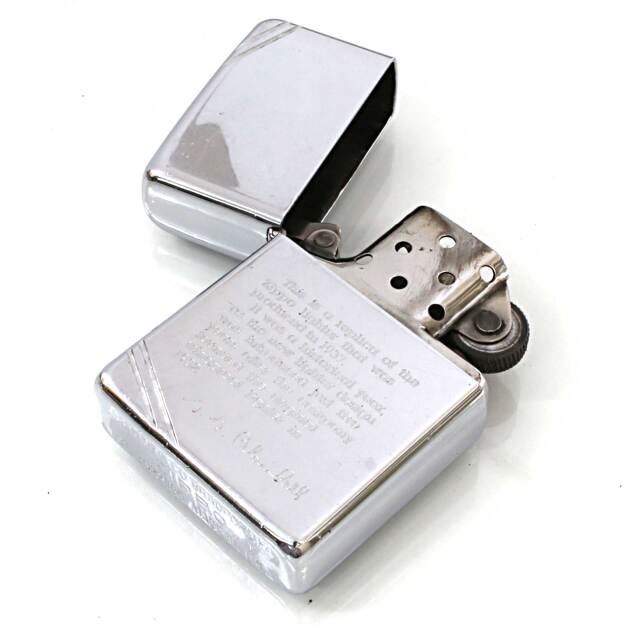 絶版/ヴィンテージ Zippo ジッポー 中古 1985年製造1937レプリカ