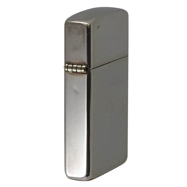 絶版/ヴィンテージ Zippo ジッポー 中古 1993年製造スリム 純銀
