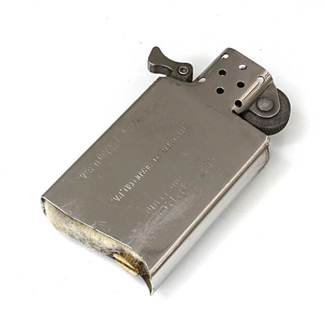 絶版/ヴィンテージ Zippo ジッポー 中古 1993年製造スリム 純銀