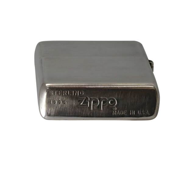 絶版/ヴィンテージ Zippo ジッポー 中古 1995年製造1937レプリカ 純銀