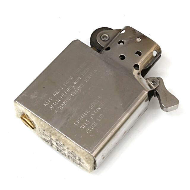 絶版/ヴィンテージ Zippo ジッポー 中古 1995年製造1937レプリカ 純銀