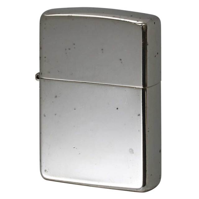 絶版/ヴィンテージ Zippo ジッポー 中古 1995年製造 純銀 スターリングシルバー 925 鏡面 ＃15   [C]使用感あり傷汚れあり