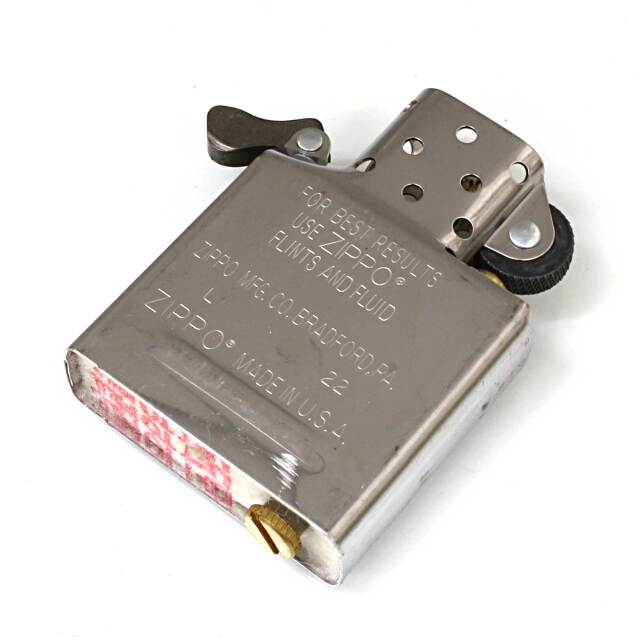 斜めZIPPOヴィンテージジッポ スターリングシルバー 絶版/ヴィンテージ Zippo ジッポー 中古 2023年製造アーマー 純銀