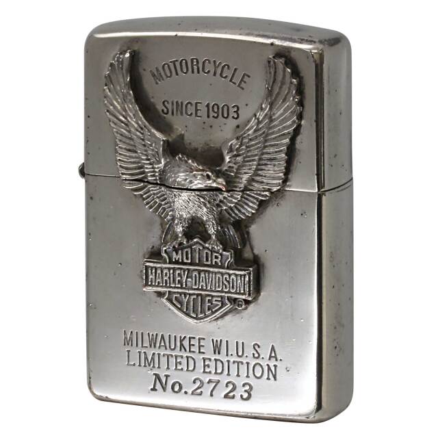 【廃盤 激レア zippo ハーレーダビットソン ヴィンテージ稀少品 絶版/ヴィンテージ Zippo ジッポー 中古 1994年製造限定 ハーレー