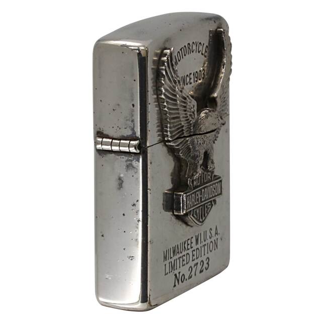 ハーレーダビッドソン【希少】エネス・ボレル 手巻き ヴィンテージ メンズ 絶版/ヴィンテージ Zippo ジッポー 中古 1994年製造限定 ハーレー
