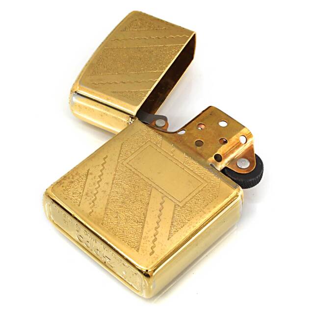 絶版/ヴィンテージ Zippo ジッポー 中古 1993年製造#34 Diagonal Swirl