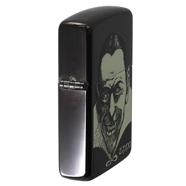 絶版/ヴィンテージ Zippo ジッポー 中古 1994年製造蓄光 ドラキュラ BN
