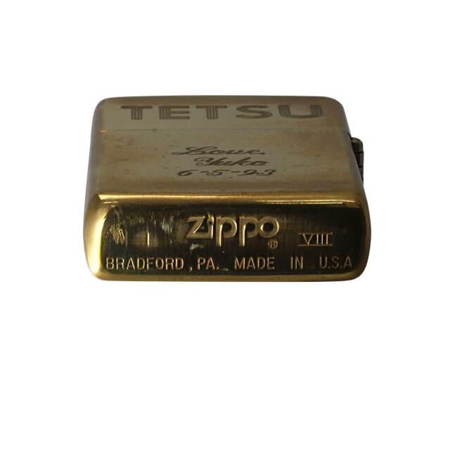 絶版/ヴィンテージ Zippo ジッポー 中古 1992年製造アリゾナ ソリッド