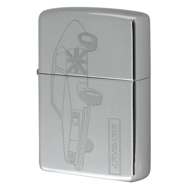 絶版/ヴィンテージ Zippo ジッポー 中古 2000年製造 ZIPPO Paul Smith 車 スピードスター #250 ハイポリシュクローム  [A]使用感少なく状態が良い