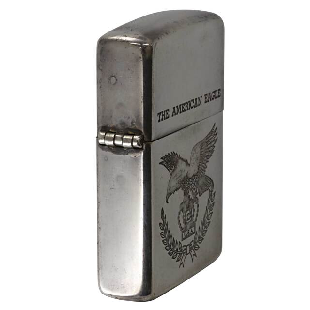 絶版/ヴィンテージ Zippo ジッポー 中古 1989年製造THE AMERICAN EAGLE