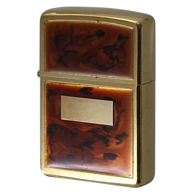 絶版/ヴィンテージ Zippo ジッポー 中古 1977年製造 Golden Tortoise #36 ゴールデントータス  [C]使用感あり傷汚れあり