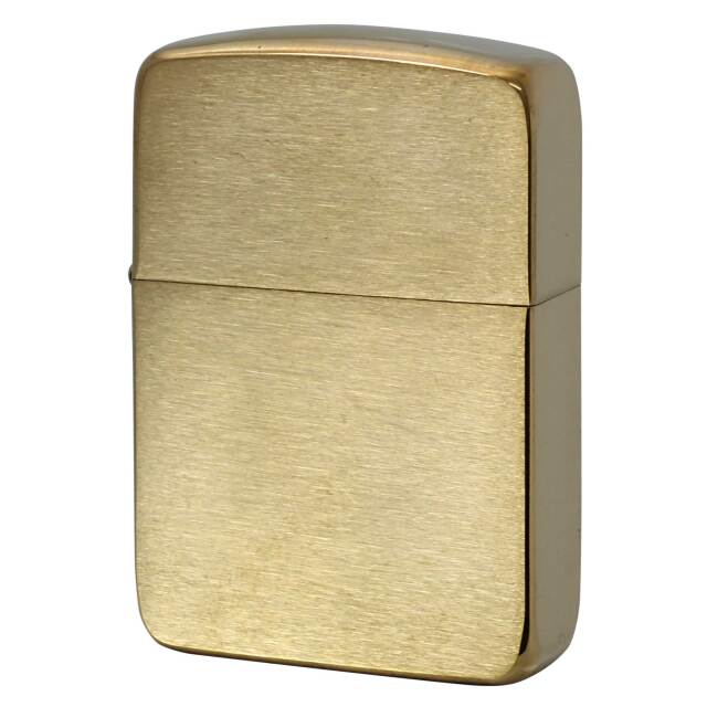 絶版/ヴィンテージ Zippo ジッポー 中古 2014年製造 Brushed Brass 1941レプリカ ブラッシュドブラス No.1941B  [S]ほぼ新品同様