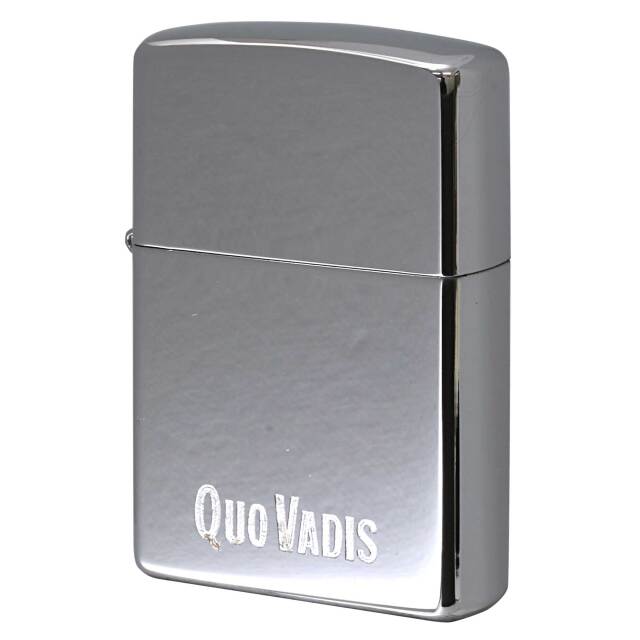 絶版/ヴィンテージ Zippo ジッポー 中古 1997年製造 ZIPPO Quo Vadis クオバディス  [S]ほぼ新品同様