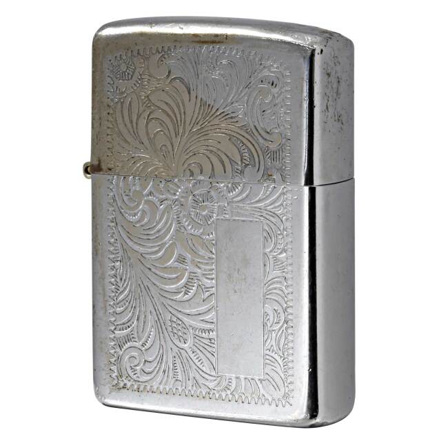 絶版/ヴィンテージ Zippo ジッポー 中古 1978年製造 Venetian High Polish Chrome 352  [C]使用感あり傷汚れあり