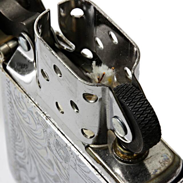 絶版/ヴィンテージ Zippo ジッポー 中古 1978年製造Venetian High