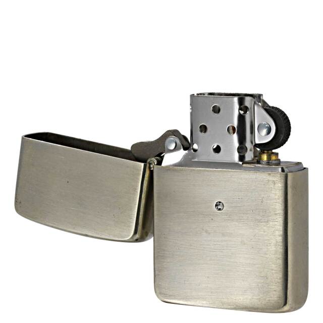 絶版/ヴィンテージ Zippo ジッポー 中古 1937年製造ニッケルメッキ