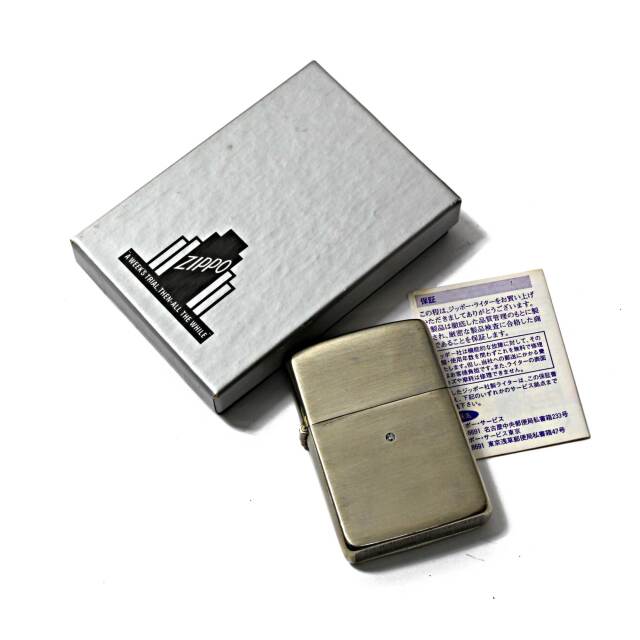 絶版/ヴィンテージ Zippo ジッポー 中古 1937年製造ニッケル