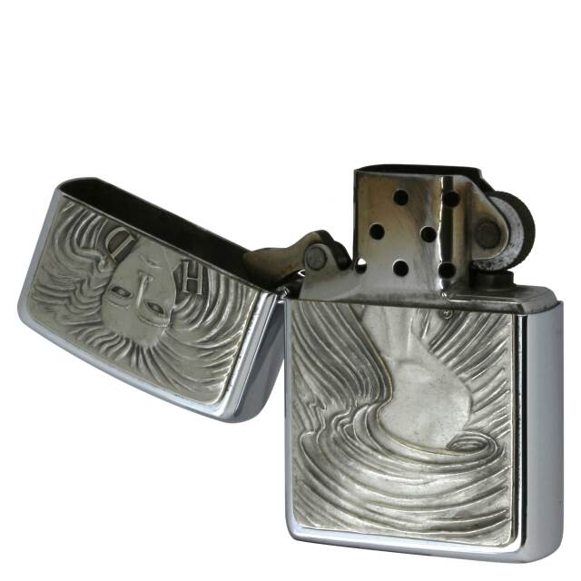 絶版/ヴィンテージ Zippo ジッポー 中古 1993年製造Harley
