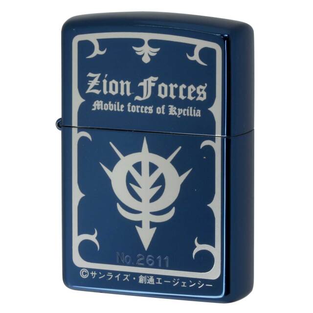 絶版/ヴィンテージ Zippo ジッポー 中古 1997年製造 ガンダム ジオン軍 エンブレム Zion Forces  [N]未使用・新品