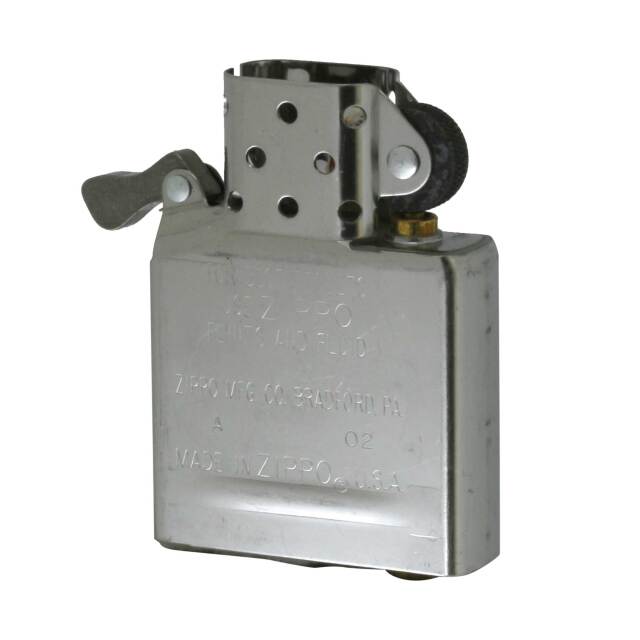 絶版/ヴィンテージ Zippo ジッポー 中古 2002年製造KOREAN FLAG Silver 