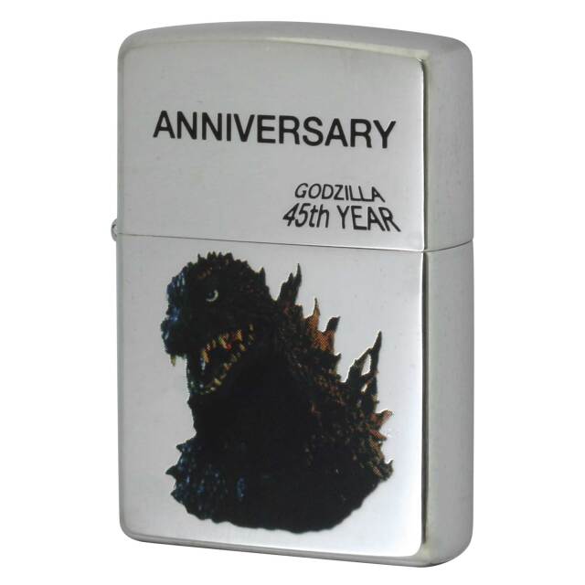 絶版/ヴィンテージ Zippo ジッポー 中古 1999年製造 ゴジラ 45周年記念 GODZILLA 2000  [A]使用感少なく状態が良い