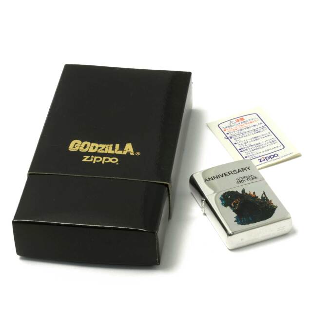 絶版/ヴィンテージ Zippo ジッポー 中古 1999年製造ゴジラ 45