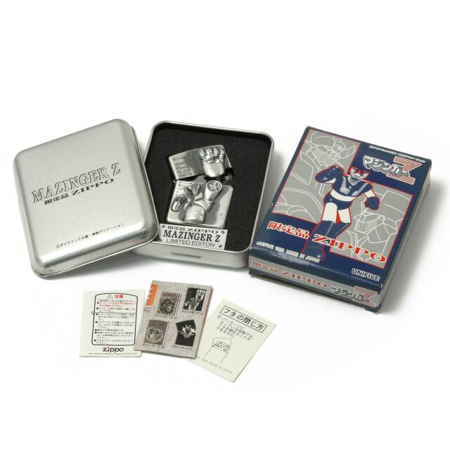 絶版/ヴィンテージ Zippo ジッポー 中古 1999年製造マジンガーZ No.1  