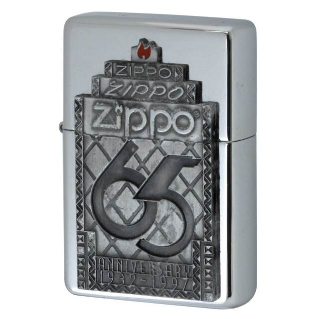 絶版/ヴィンテージ Zippo ジッポー 中古 1997年製造 1997年製造 65th Anniversary Commemorative 1997 Limited Edition Collectible  [S]ほぼ新品同様