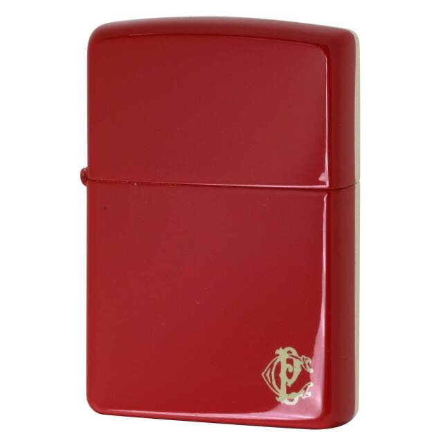 絶版/ヴィンテージ Zippo ジッポー 中古 2003年製造 ZIPPO Paul Smith ツートンカラー レット＆クリーム ゴールドロゴ  [S]ほぼ新品同様