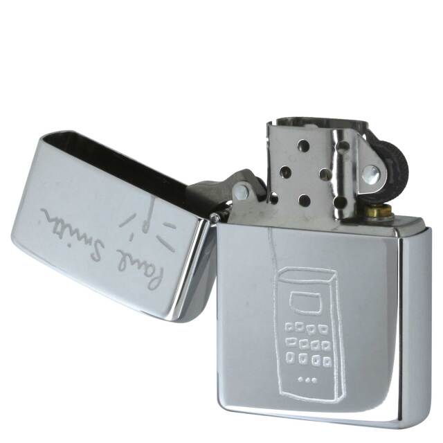絶版/ヴィンテージ Zippo ジッポー 中古 2000年製造ZIPPO Paul Smith
