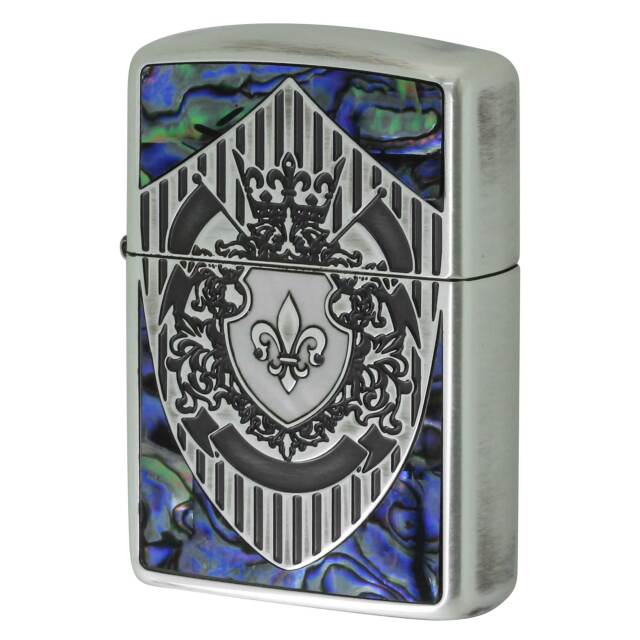 絶版/ヴィンテージ Zippo ジッポー 中古 2022年製造 ZIPPO シェルシールドSV  [N]未使用・新品