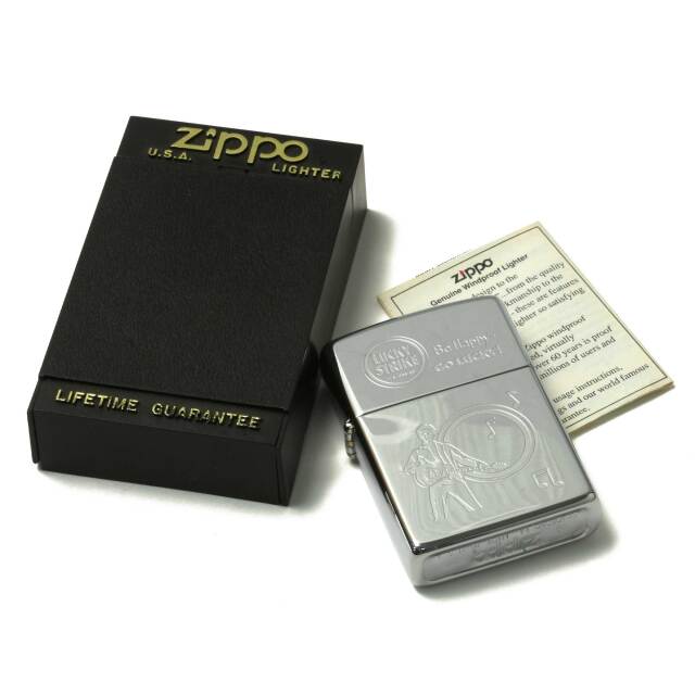 絶版/ヴィンテージ Zippo ジッポー 中古 1992年製造LUCKY STRIKE