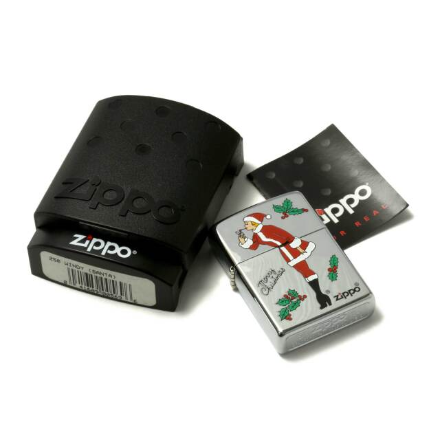 ZIPPO　ジッポ　サンタクロース　ウィンディ　2007年 絶版/ヴィンテージ Zippo ジッポー 中古 2004年製造＃250 Windy