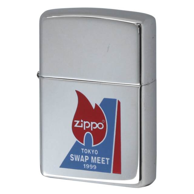 絶版/ヴィンテージ Zippo ジッポー 中古 1999年製造 1999年 TOKYO SWAP MEET 東京スワップミート  [S]ほぼ新品同様