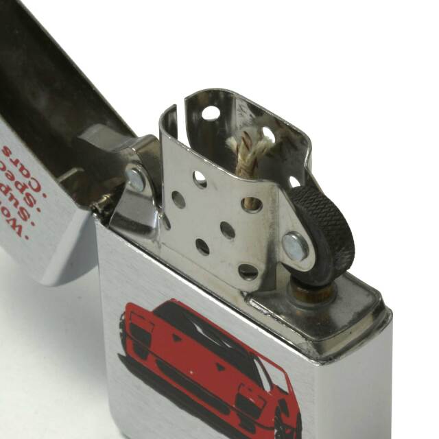 絶版/ヴィンテージ Zippo ジッポー 中古 1995年製造Super Cars