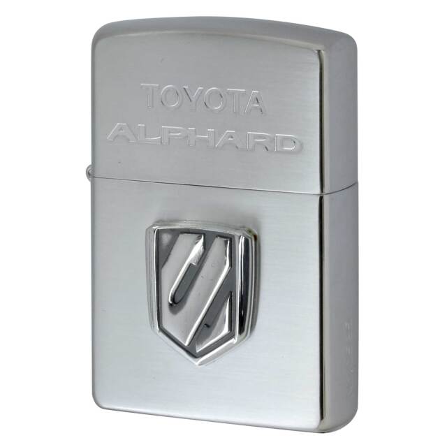 絶版/ヴィンテージ Zippo ジッポー 中古 2005年製造 限定 名車シリーズ TOYOTA ALPHARD トヨタ アルファード  [N]未使用・新品