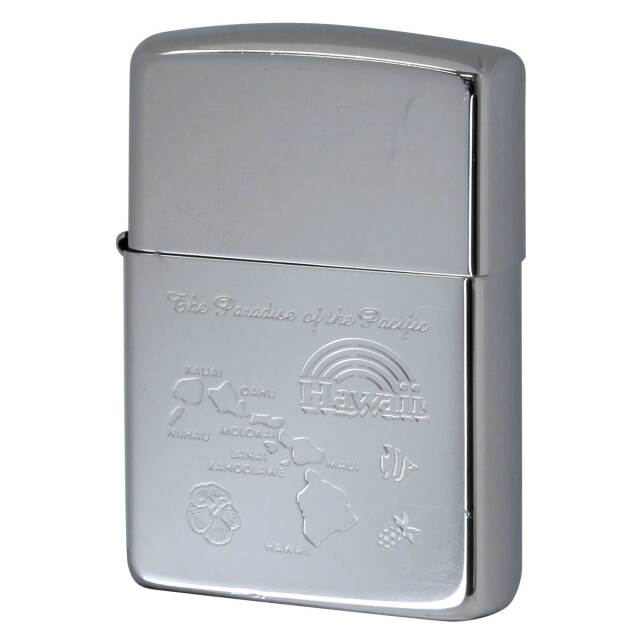 絶版/ヴィンテージ Zippo ジッポー 中古 1995年製造 Hawaii ハワイ  [C]使用感あり傷汚れあり