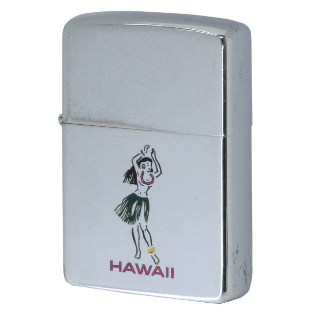 絶版/ヴィンテージ Zippo ジッポー 中古 1983年製造 HAWAII  [B]使用感ありやや傷汚れあり