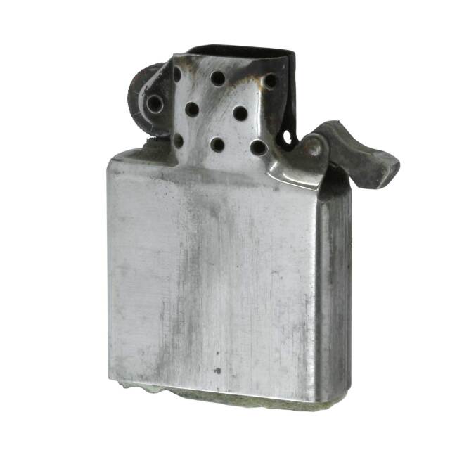 絶版/ヴィンテージ Zippo ジッポー 中古 1981年製造ZIPPO LOGO [B]使用